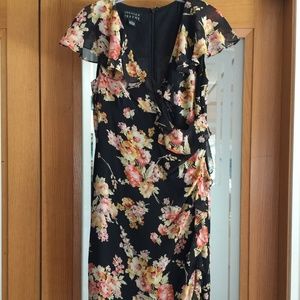 Floral Silk Dress